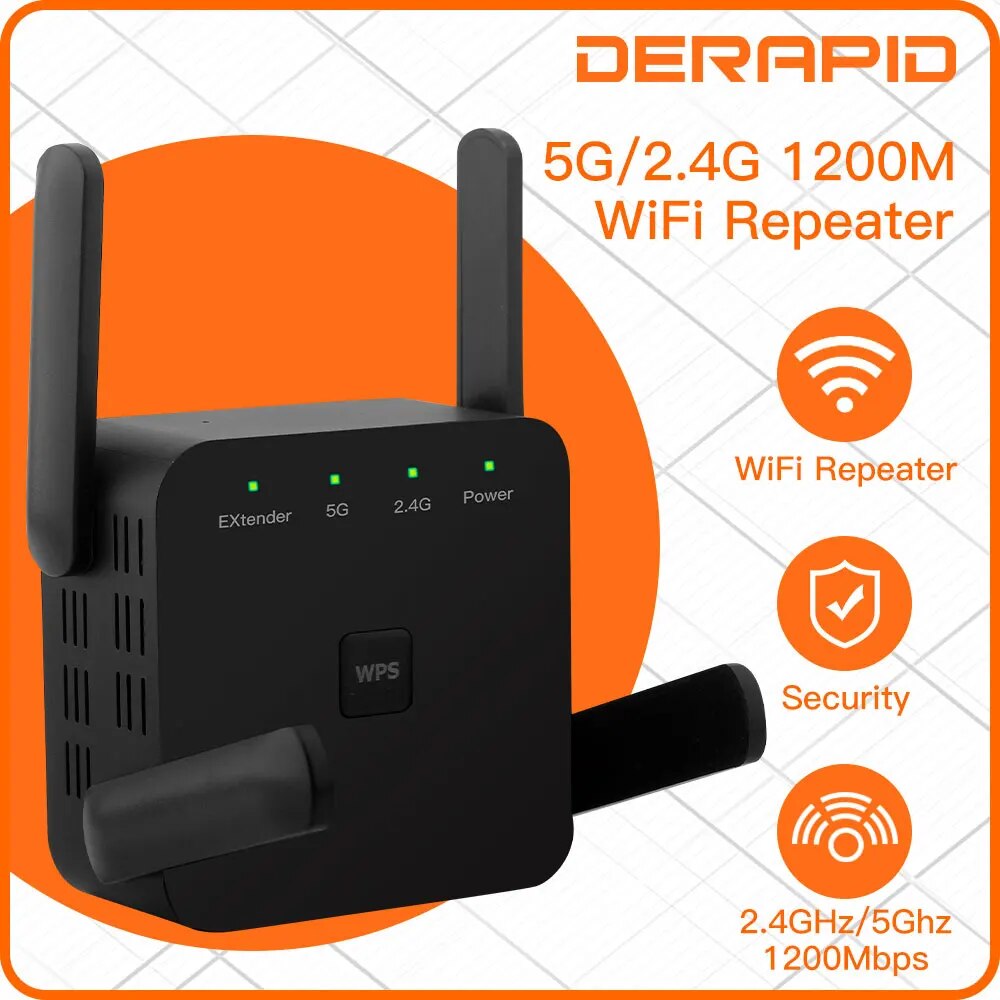 WiFi Repeater 1200Mbps 2.4GHz/ - Wifi Smart Plug recensie en prijs