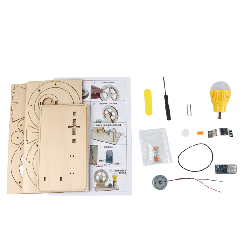 Houten handgenerator Kinderen  - Stem Robotics Kit recensie en prijs