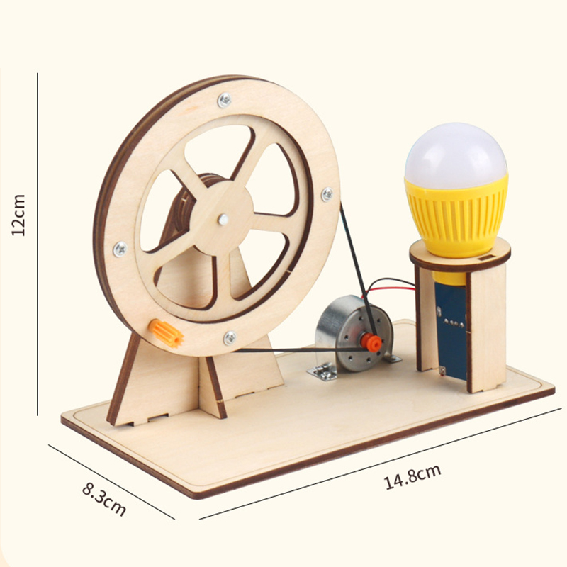 Houten handgenerator Kinderen  - Stem Robotics Kit recensie en prijs