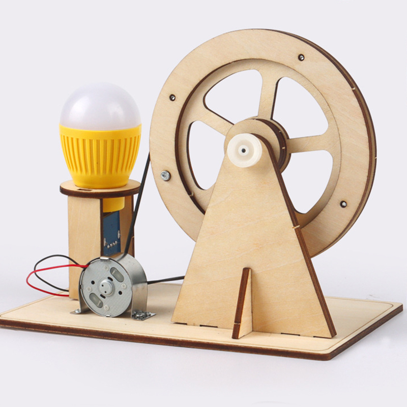 Houten handgenerator Kinderen  - Stem Robotics Kit recensie en prijs