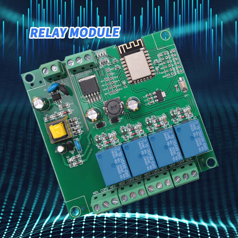 ESP8266 Draadloze WIFI 4-kanaa - Esp8266 Relay Module recensie en prijs