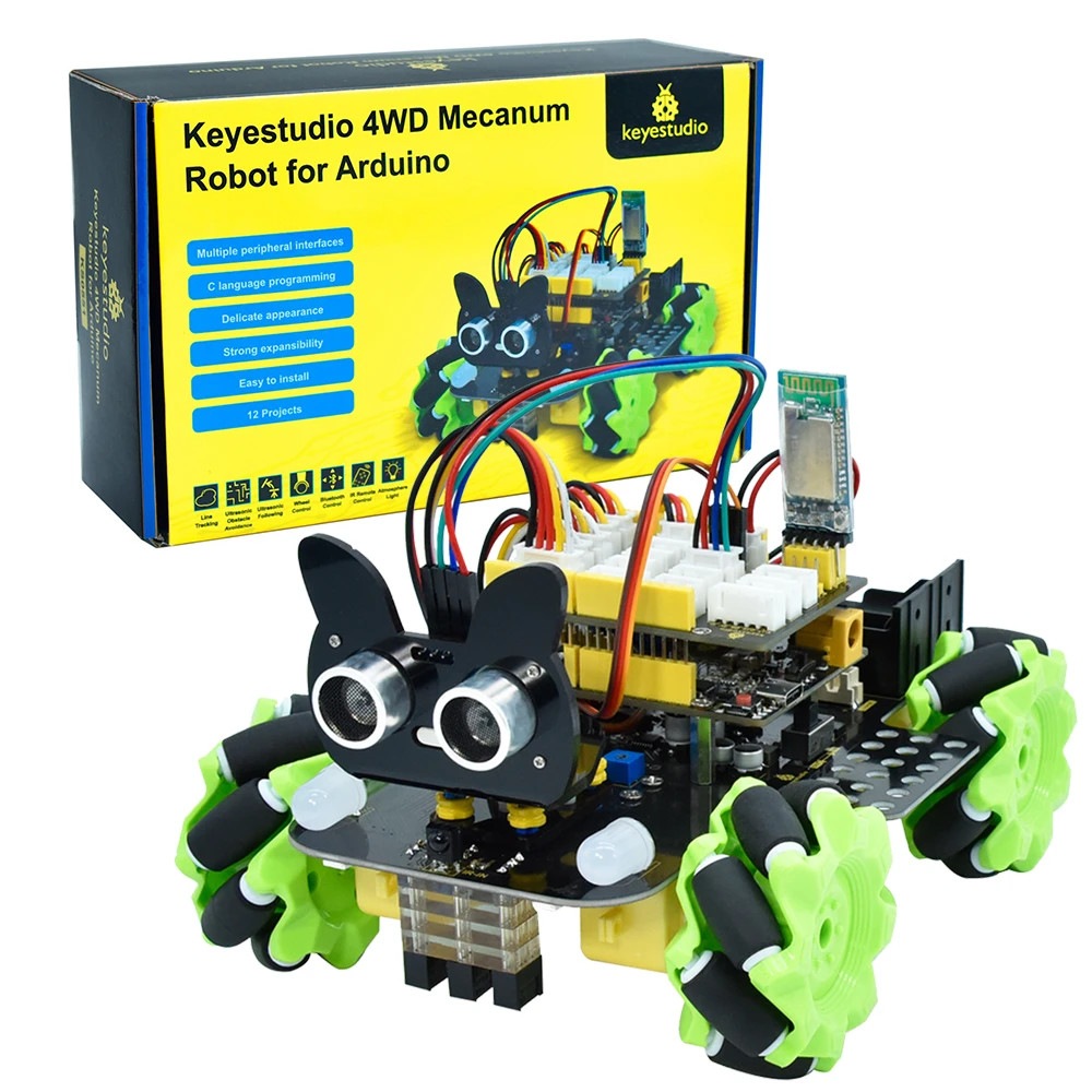 Keyestudio Mecanum 4WD Robotau - Esp32 Smart Home Kit recensie en prijs